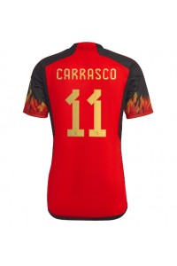 Belgia Yannick Carrasco #11 Fotballdrakt Hjemme Klær VM 2022 Korte ermer